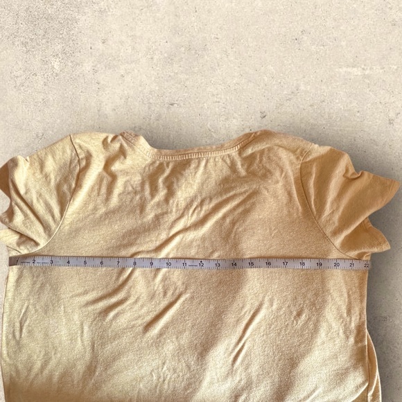 St. John’s Bay Sunkissed Yellow Graphic T-Shirt Size XL - Picture 5 of 5